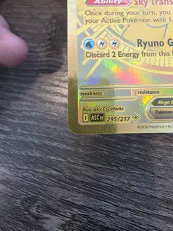 Mega Dragonite ex 295/217 Ascended Heroes Mega Hyper Rare Pokemon Card NM - Image 4