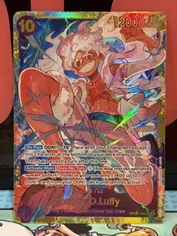 Monkey.D.Luffy OP05-119 SEC - One Piece TCG - English Card Near-Mint Secret Rare - Image 1
