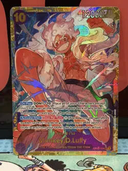 Monkey.D.Luffy OP05-119 SEC - One Piece TCG - English Card Near-Mint Secret Rare - Image 3
