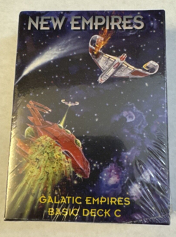 Galactic Empires 1994 Sci-Fi Vintage Trading Card Game CCG Basic Deck C New - Image 1