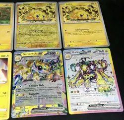 Joltik and Galvantula Pokemon TCG 10 Card Lot Full Art + Reverse Holo ++ NM - Image 2