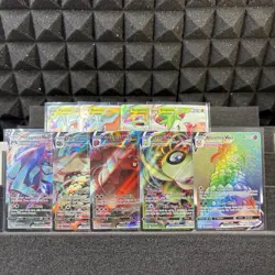 9 Card Pokemon TCG Lot All Vstar, VMAX exact Cards shown in photos English NM - Image 1
