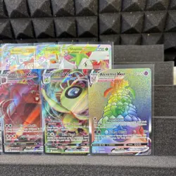 9 Card Pokemon TCG Lot All Vstar, VMAX exact Cards shown in photos English NM - Image 2