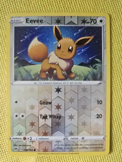 Pokemon Card Eevee 130/185 Reverse Holo Vivid Voltage Near Mint - Image 3
