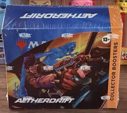 Magic The Gathering Aetherdrift Collector Booster Box Sealed - Image 1