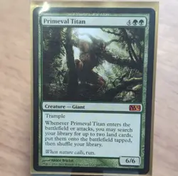 Magic: The Gathering Primeval Titan M12 MTG #188 - Image 1