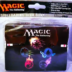 GirlGames - MTG DSK FOIL LAND SET NM DUSKMOURN 10 OF EACH BASIC LAND + DECK BOX - Image 3