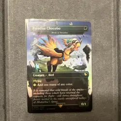 Paradise Chocobo - Birds of Paradise Foil - FIC #0483 Final Fantasy MTG - Image 1