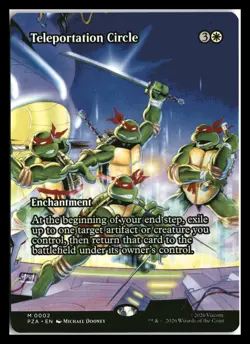 Magic: The Gathering TMNT Teleportation Circle 0002 - Image 1