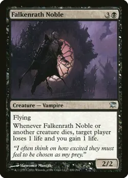 Falkenrath Noble Innistrad Light Play MTG Magic DNA GAMES - Image 1