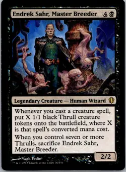 Endrek Sahr, Master Breeder Commander 2013 Regular LP-NM - Image 1