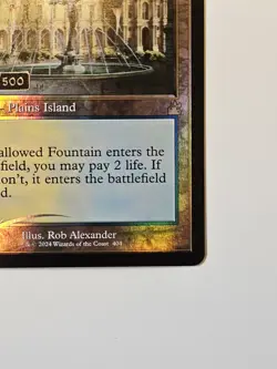 Hallowed Fountain - SERIALIZED 321/500 - Ravnica Remastered, #404 NM - Image 3