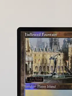 Hallowed Fountain - SERIALIZED 321/500 - Ravnica Remastered, #404 NM - Image 5