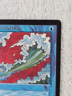 MTG Beta Blue Elemental Blast LP 1993 Old School Magic Vintage Richard Thomas - Image 3
