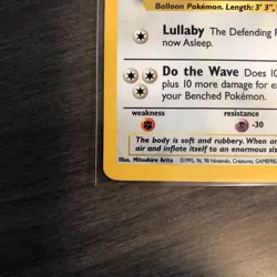 Pokemon TCG Wigglytuff Base Set 2 19/130 Holo *SWIRL* Unlimited Holo Rare LP - Image 4