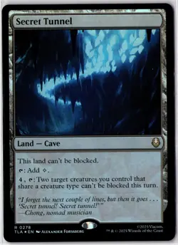 Secret Tunnel #0278 (Foil) (TLA) Avatar: The Last Airbender - Image 1