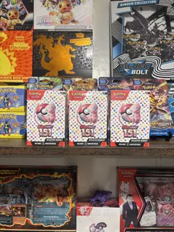 Pokemon 151 Scarlet & Violet TCG Booster Bundles Factory SEALED - LOT OF 3 - Image 1