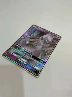 Mewtwo GX 31/68 Hidden Fates Holo Pokemon Card NM - Image 2