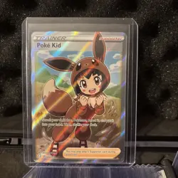 2021 Pokemon - Poke Kid 070/072 - Shining Fates Full Art Trainer - Image 1