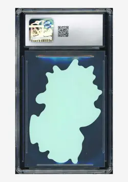 Pokemon CGC 9 Gyarados & Magikarp B Side Label 2023 Pokemon Stickers Japanese - Image 2
