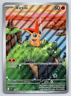 Victini 208 Jumbo Oversized NM Regular Holofoil Pokemon Card - Image 1