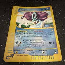 Suicune 037/147 Aquapolis Reverse Holo Rare Pokemon TCG English - Image 2