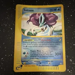 Suicune 037/147 Aquapolis Reverse Holo Rare Pokemon TCG English - Image 3