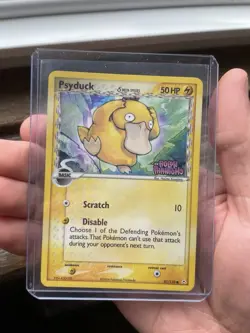 Pokemon TCG Psyduck Delta Species 81/110 Reverse Holo Holon Phantoms Clean VHTF! - Image 1