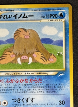 2001 Light Played Pokemon Light Piloswine No. 221 Neo Destiny Japanese - Image 3
