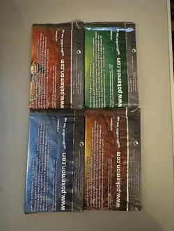 Pokemon Generations Booster Pack Art Set (4 Packs) Sealed New - Image 2