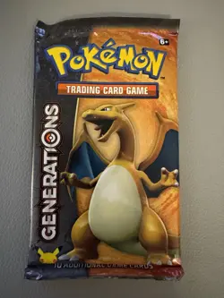 Pokemon Generations Booster Pack Art Set (4 Packs) Sealed New - Image 3