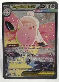 Pokemon TCG - Mega Clefable EX SIR - ME03: Perfect Order 119/088 - NM English - Image 1