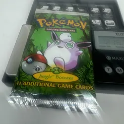 Pokemon Jungle first edition Booster Pack Wigglytuff 1st Heavy 21.51 Grams! - Image 2