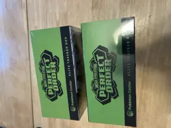 X2 Pokemon TCG Perfect Order Pokemon Center Elite Trainer Box ETB IN-HAND - Image 2