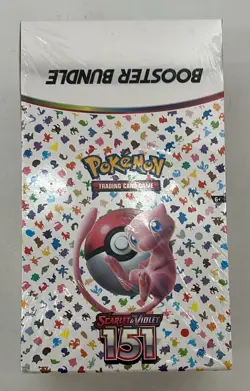 Auction #1 Pokemon TCG Scarlet & Violet 151 Booster Bundle Display SEALED - Image 1