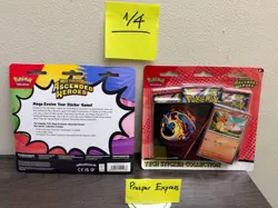 Set of 2-Pokemon TCG Ascended Heroes Tech Sticker Collection Charmander + Gastly - Image 2