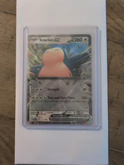 Pokemon TCG Snorlax ex 076/131 Prismatic Evolutions Holo Double Rare NM - Image 1