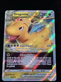 Dragonite VSTAR 050/078 Pokemon GO Holo - Image 1