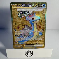 Pokemon TCG - Lapras EX 164 SV Promo - Black Star Promo Holo - NM - Image 1