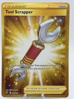 Pokemon TCG Tool Scrapper Secret Rare Rebel Clash 208/192 Near Mint Condition - Image 1