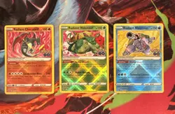 Radiant Charizard, Radiant Blastoise, Radiant Venusaur Trio Pokemon - Near Mint - Image 1
