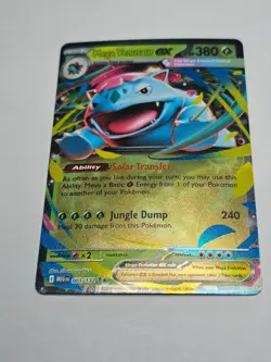 Mega Venusaur ex 003/132 Double Rare Mega Evolution Pokemon Holo NM/M - Image 1