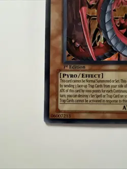 Uria, Lord of Searing Flames SOI-EN001 Shadow of Infinity 1st Edition (1) - Image 5