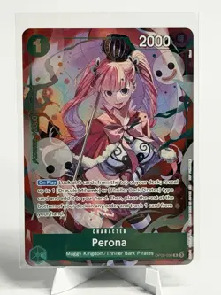 One Piece Perona (OP09-034) R Alt Art 2000 Power 1 Cost Character Card - Image 1