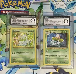 Bulbasaur & Ivysaur Pokemon Classic Collection Venusaur Deck Holo Set CGC 9.5 - Image 2