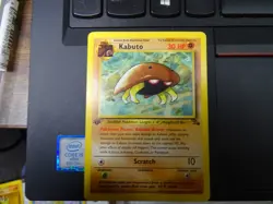 Pokemon Cards: Fossil 1st Edition Common: Kabuto 50/62 - Image 2