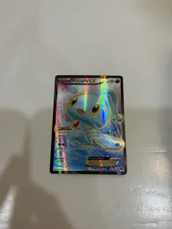 Manaphy EX (Full Art) 116/122 Breakpoint Holo Pokemon Card LP-MP - Image 1