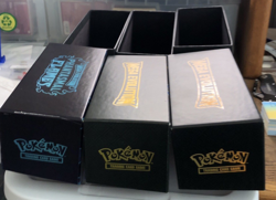lot 3 Pokemon TCG Elite Trainer Storage Box mega evolution EMPTY ETB - No Cards - Image 2