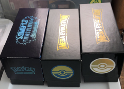 lot 3 Pokemon TCG Elite Trainer Storage Box mega evolution EMPTY ETB - No Cards - Image 3