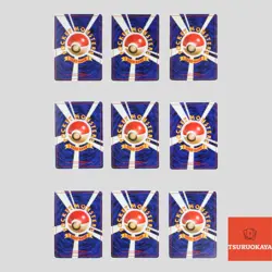 Japanese pokemon card old back vintage Dark Charizard Mewtwo Moltres Alakazam - Image 2